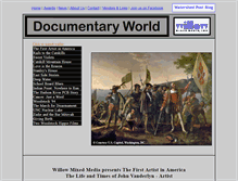 Tablet Screenshot of documentaryworld.com